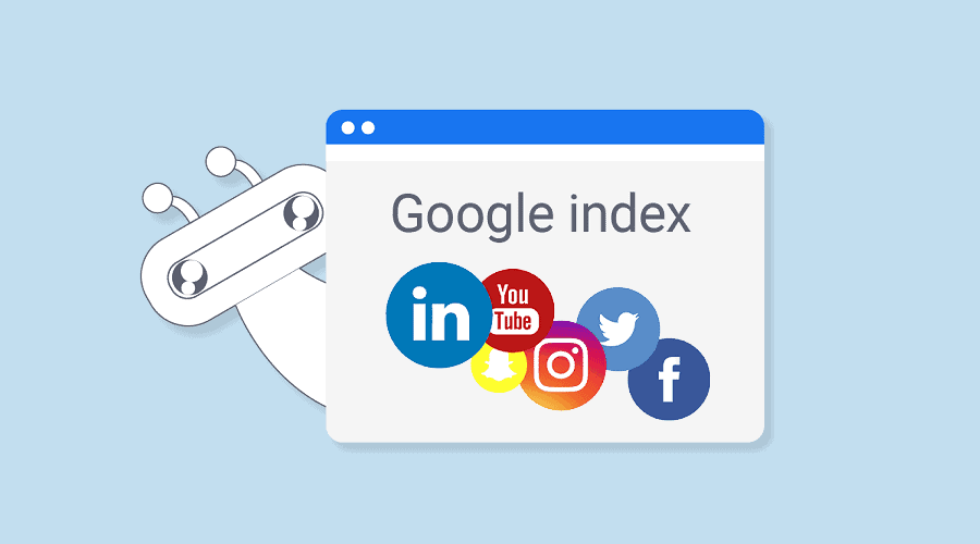 cách index tài khoản social