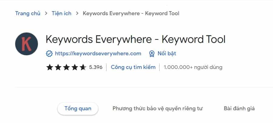 cách phân tích từ khóa seo bằng keyword everywhere