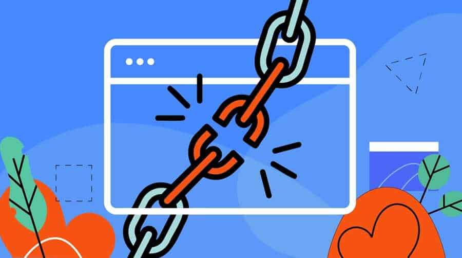 Broken link hay được hiểu là liên kết bị gãy