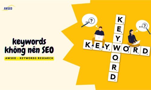 các loại từ khóa không nên seo