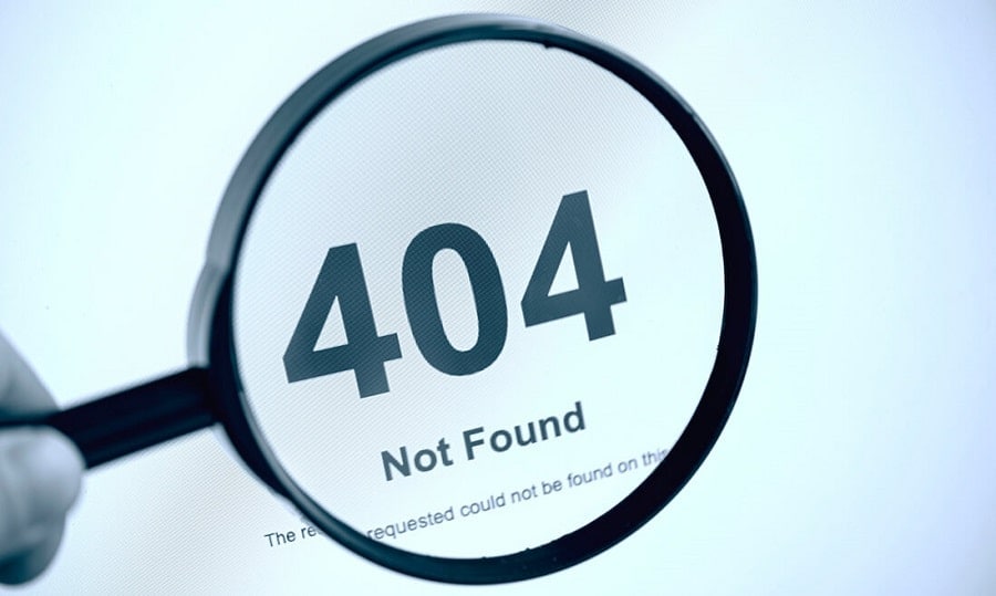lỗi 404 ảnh hưởng thế nào đến seo